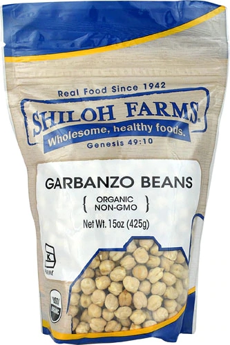 Grão de Bico Orgânico Shiloh Farms 425g - Nutrição Natural