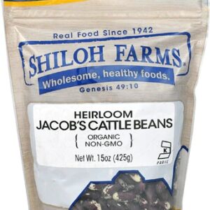Comprar shiloh farms organic heirloom jacob's cattle beans -- 15 oz preço no brasil beans canned beans food & beverages refried beans suplementos em oferta suplemento importado loja 27 online promoção -