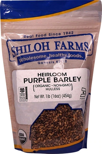Aveia Roxa Orgânica Shiloh Farms Sem Casca - 454g - Grãos Ancestrais Ricos em Nutrientes