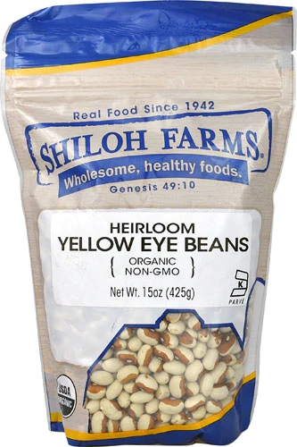 Feijão Amarelo Heirloom Orgânico Shiloh Farms - 425g