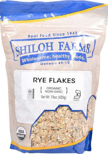 Flocos de Centeio Orgânico Shiloh Farms 425g - Integral e Natural