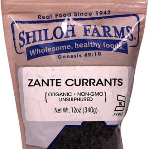 Uvas Passas Orgânicas Shiloh Farms Zante 340g - Sabor e Nutrição Natural