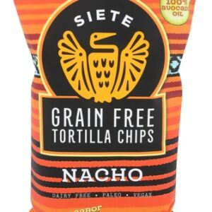 Siete Tortilla Chips Nacho Sem Glúten - 113g