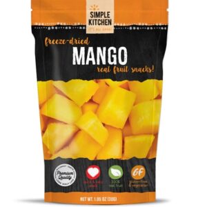 Comprar simple kitchen freeze-dried mango 6 pack -- 1. 6 oz preço no brasil dried fruit food & beverages fruit mangos suplementos em oferta suplemento importado loja 17 online promoção -