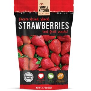 Comprar simple kitchen freeze-dried sliced strawberries -- 6 pack preço no brasil coconut dried fruit food & beverages fruit suplementos em oferta suplemento importado loja 61 online promoção -