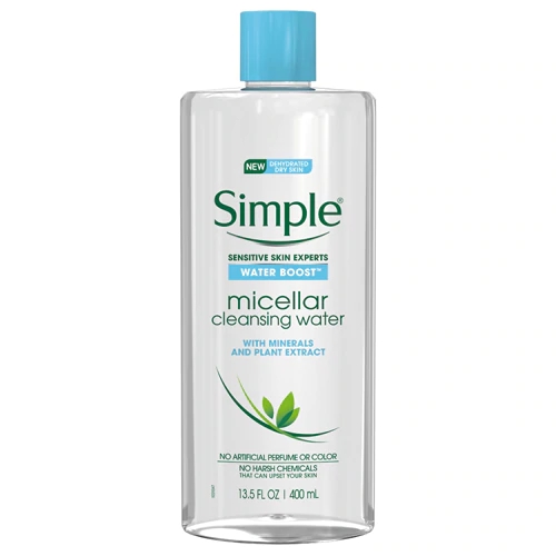 Água Micelar Simple - Limpeza Suave 399ml