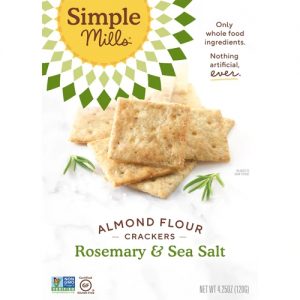Comprar simple mills almond flour crackers gluten free rosemary & sea salt -- 4. 25 oz preço no brasil alimentos & lanches crackers suplemento importado loja 9 online promoção - 7 de julho de 2022