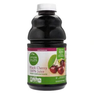Comprar simple truth® 100% black cherry juice -- 32 fl oz preço no brasil beverages food & beverages fruit juice juice suplementos em oferta suplemento importado loja 95 online promoção -