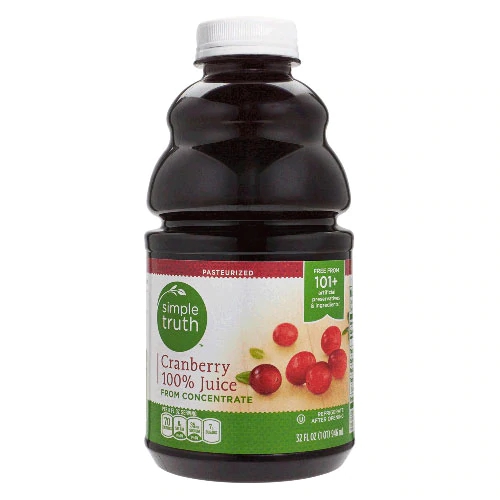 Suco de Cranberry 100% Puro Simple Truth® - 946ml