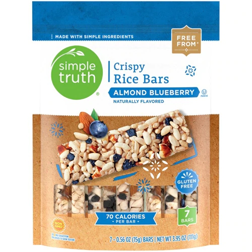 Barras de Arroz Integral Simple Truth Almond Blueberry 7 Unidades (Aprox. 150g)