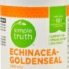 Comprar simple truth® echinacea-goldenseal -- 380 mg - 100 capsules preço no brasil echinacea echinacea & goldenseal herbs & botanicals suplementos em oferta suplemento importado loja 1 online promoção -