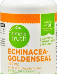 Comprar simple truth® echinacea-goldenseal -- 380 mg - 100 capsules preço no brasil echinacea echinacea & goldenseal herbs & botanicals suplementos em oferta suplemento importado loja 45 online promoção -