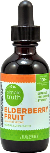 Extrato de Sabugueiro Orgânico Simple Truth 59ml - Rico em Antioxidantes