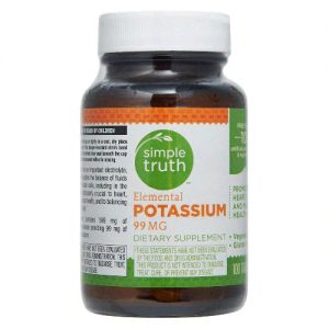 Comprar simple truth® elemental potassium -- 99 mg - 100 tablets preço no brasil minerals potassium potassium citrate suplementos em oferta vitamins & supplements suplemento importado loja 39 online promoção -