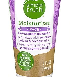 Hidratante Facial Simple Truth Lavanda Laranja 59ml - Nutrição e Relaxamento