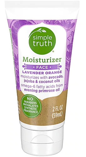 Hidratante Facial Simple Truth Lavanda Laranja 59ml - Nutrição e Relaxamento