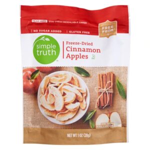 Comprar simple truth® freeze-dried apples cinnamon -- 1 oz preço no brasil coconut dried fruit food & beverages fruit suplementos em oferta suplemento importado loja 3 online promoção -