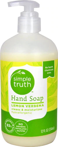 Sabonete Líquido Simple Truth® Capim Limão e Verbena - 355ml Higiene e Bem-Estar