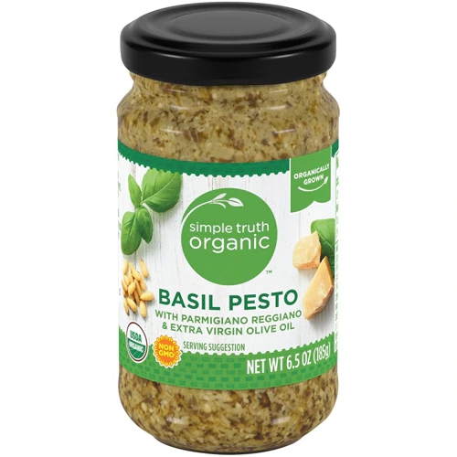 Molho Pesto de Manjericão Orgânico Simple Truth® - 184g