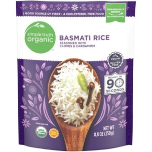 Comprar simple truth® organic basmati rice -- 8. 8 oz preço no brasil food & beverages rice rice & grains rice blends suplementos em oferta suplemento importado loja 87 online promoção -