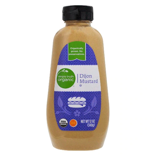 Mostarda Dijon Orgânica Simple Truth 340g - Sabor Autêntico e Saudável