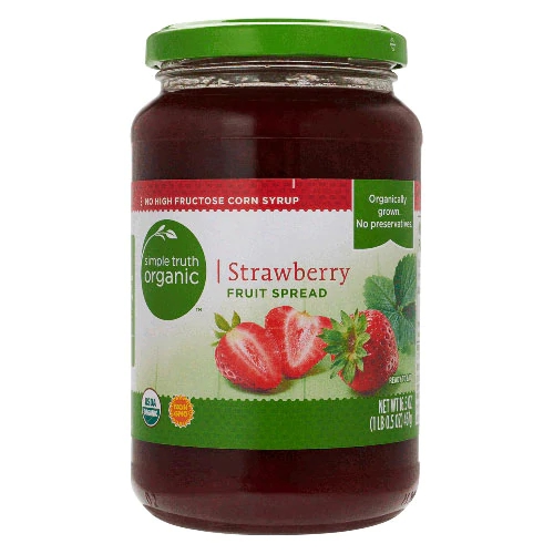 Geleia Orgânica de Morango Simple Truth® - 468g
