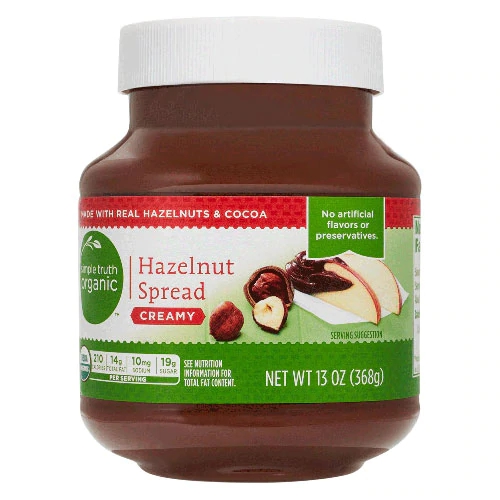 Creme de Avelã Orgânico Simple Truth® Cremoso 368g - Sabor e Saúde