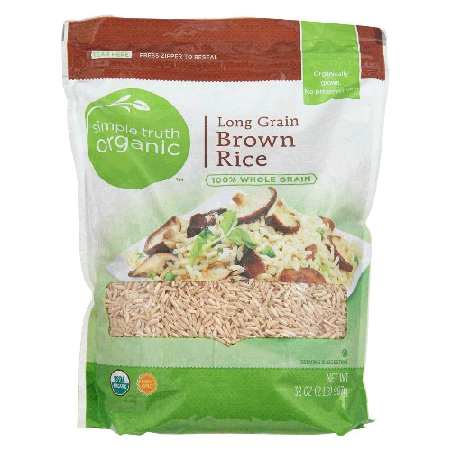 Arroz Integral Orgânico Long Grain Simple Truth® 907g – Nutrição Pura e Saudável