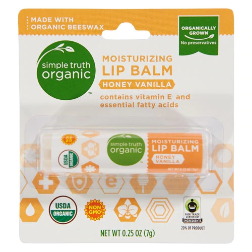 Simple Truth® Organic Moisturizing Lip Balm Honey Vanilla -- 0.25 oz