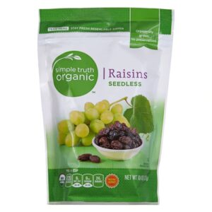 Comprar simple truth® organic raisins -- 10 oz preço no brasil coconut dried fruit food & beverages fruit suplementos em oferta suplemento importado loja 87 online promoção -