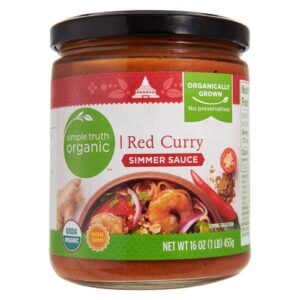 Simple Truth® Organic Red Curry Simmer Sauce -- 16 oz