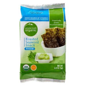 Comprar simple truth® organic roasted seaweed snack wasabi -- 0. 17 oz preço no brasil food & beverages nori suplementos em oferta vegetables suplemento importado loja 33 online promoção -