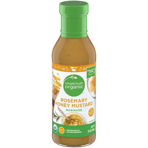 Molho de Mostarda e Mel Orgânico com Alecrim Simple Truth® - 368g
