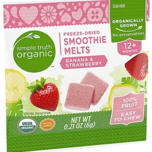 Comprar simple truth® organic smoothie melts banana & strawberry -- 0. 21 oz preço no brasil babies & kids diaper creams & ointments diapering suplementos em oferta suplemento importado loja 31 online promoção -