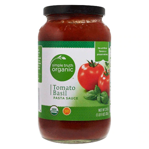 Molho de Tomate com Manjericão Orgânico Simple Truth® - 709g
