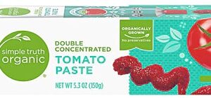Comprar simple truth® organic tomato paste double concentrated -- 5. 3 oz preço no brasil food & beverages suplementos em oferta tomato paste tomatoes vegetables suplemento importado loja 1 online promoção -