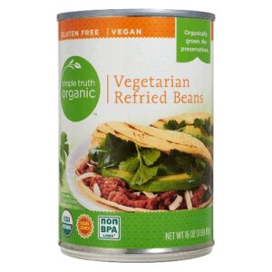 Comprar simple truth® organic vegetarian refried beans -- 16 oz preço no brasil beans canned beans food & beverages refried beans suplementos em oferta suplemento importado loja 19 online promoção -