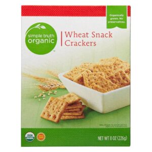 Comprar simple truth® organic wheat snack crackers -- 8 oz preço no brasil crackers food & beverages grain crackers snacks suplementos em oferta suplemento importado loja 7 online promoção -