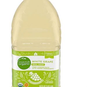 Comprar simple truth® organic white grape juice -- 64 fl oz preço no brasil beverages food & beverages fruit juice juice suplementos em oferta suplemento importado loja 173 online promoção -