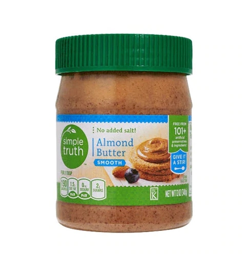 Manteiga de Amêndoas Lisa Simple Truth® - 340g: Sabor e Nutrição Pura