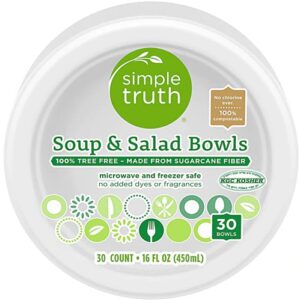 Simple Truth® Tigelas para Sopa e Salada - 30 Tigelas Práticas