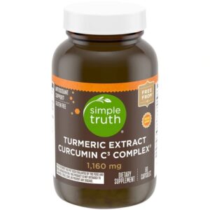 Comprar simple truth® turmeric extract curcumin c3 complex -- 1160 mg - 60 capsules preço no brasil inflammatory support joint health suplementos em oferta vitamins & supplements suplemento importado loja 13 online promoção -