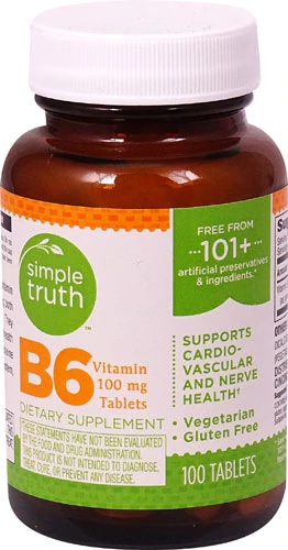 Simple Truth® Vitamin B6 -- 100 mg - 100 Tablets