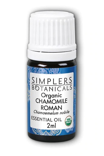 Óleo Essencial de Camomila Romana Orgânica Simplers Botanicals 20ml - Relaxamento e Bem-Estar