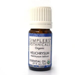 Simplers Botanicals Organic Helichrysum Essential Oil -- 0.07 fl oz