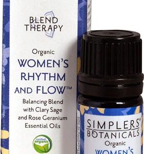Simplers Botanicals Organic Women's Rhythm and Flow 5ml: Bem-Estar Feminino Natural