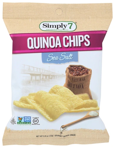 Simply 7 Sal Marinho Chips de Quinoa Sem Glúten 23g