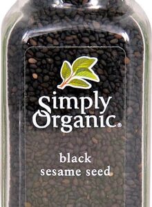 Gergelim Preto Orgânico Simply Organic - 93g: Sabor e Nutrição Pura