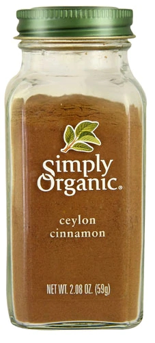 Simply Organic Ceylon Cinnamon Ground -- 2.08 oz