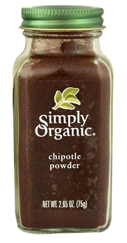 Pimenta Chipotle em Pó Orgânica Simply Organic - 75g: Toque Defumado e Picante Autêntico